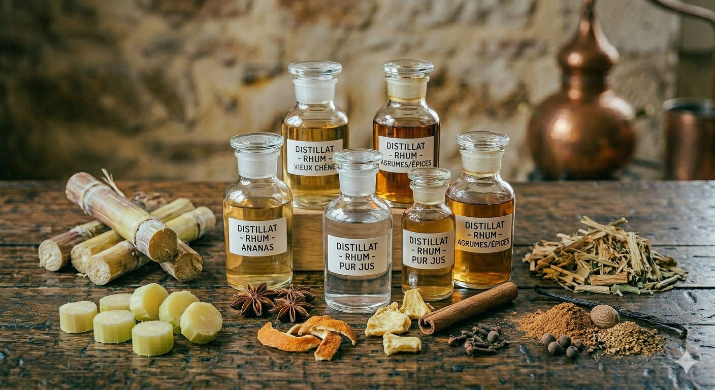 Rum­basiertes Destillat